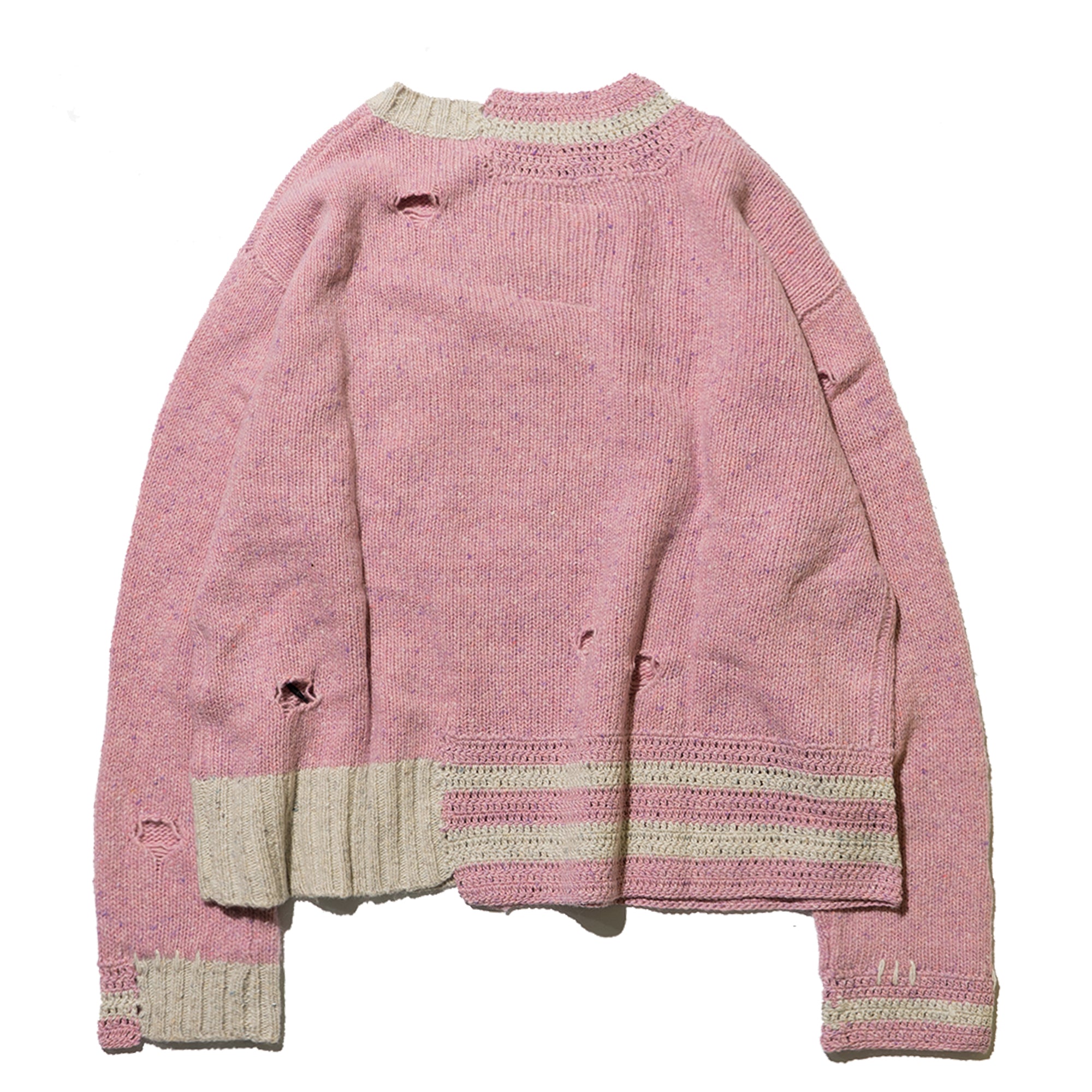 boro boro knit sweater