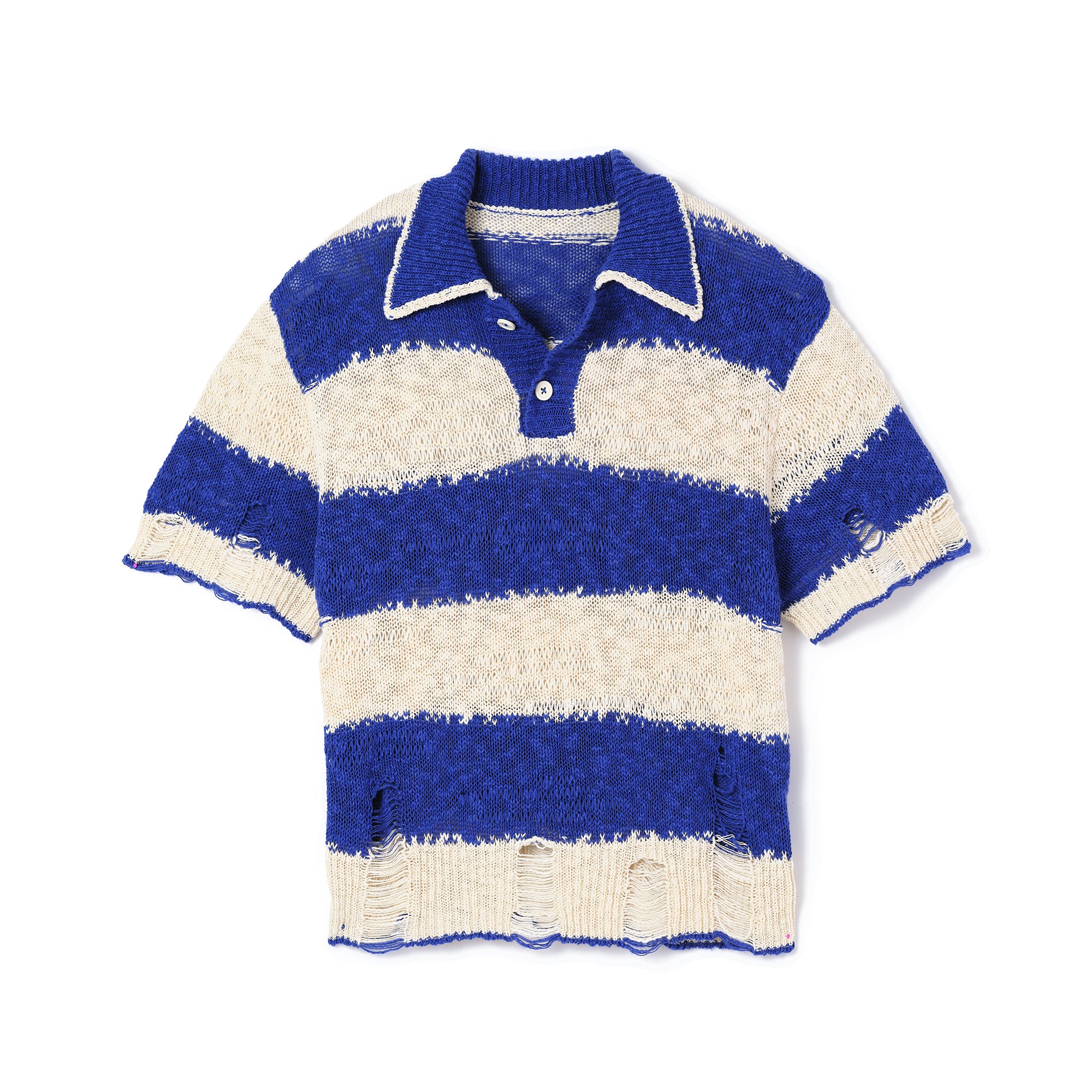 s/s knit polo