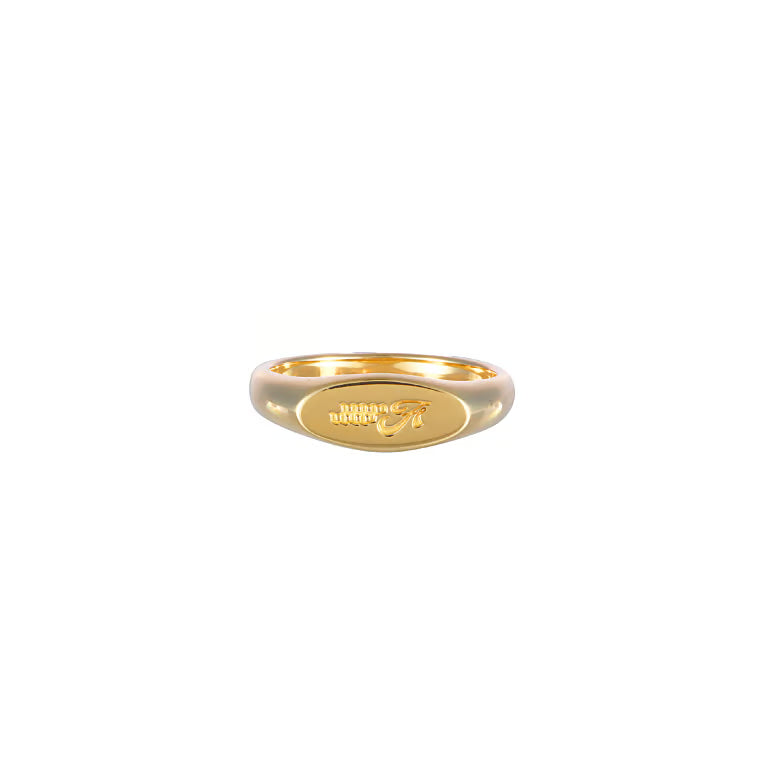 Emblem Ring Narrow