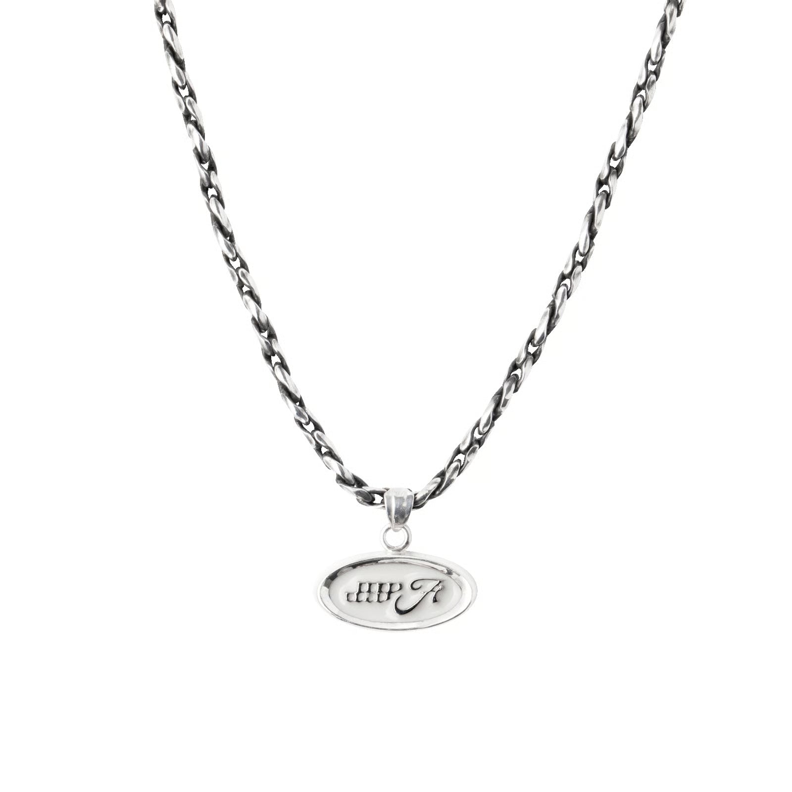 4.W.A JEWELRY SUPPLY. EMBLEM NECKLACE