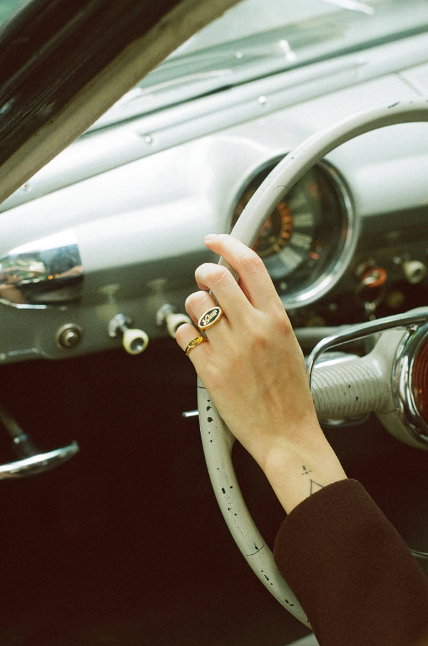 Emblem Ring Narrow