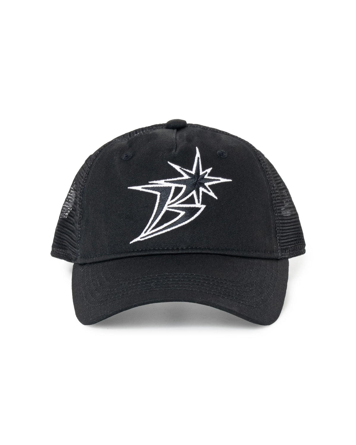 B Logo Mesh-Back 5-Panel Cap