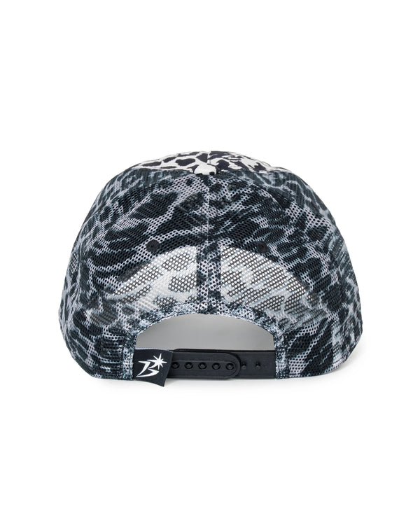 B Logo Mesh-Back 5-Panel Cap