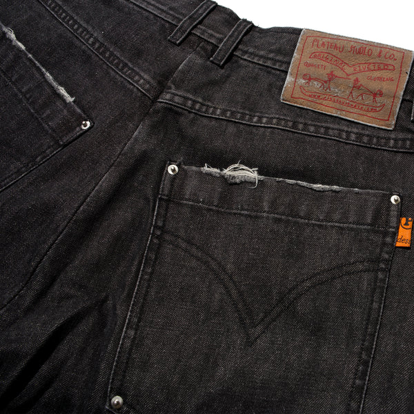 wide leg denim