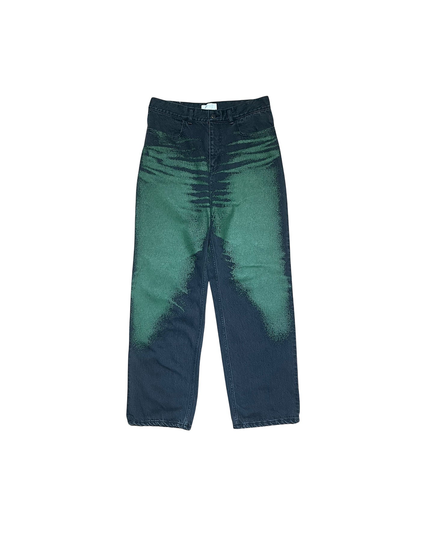 PRINTED WHISKER DENIM