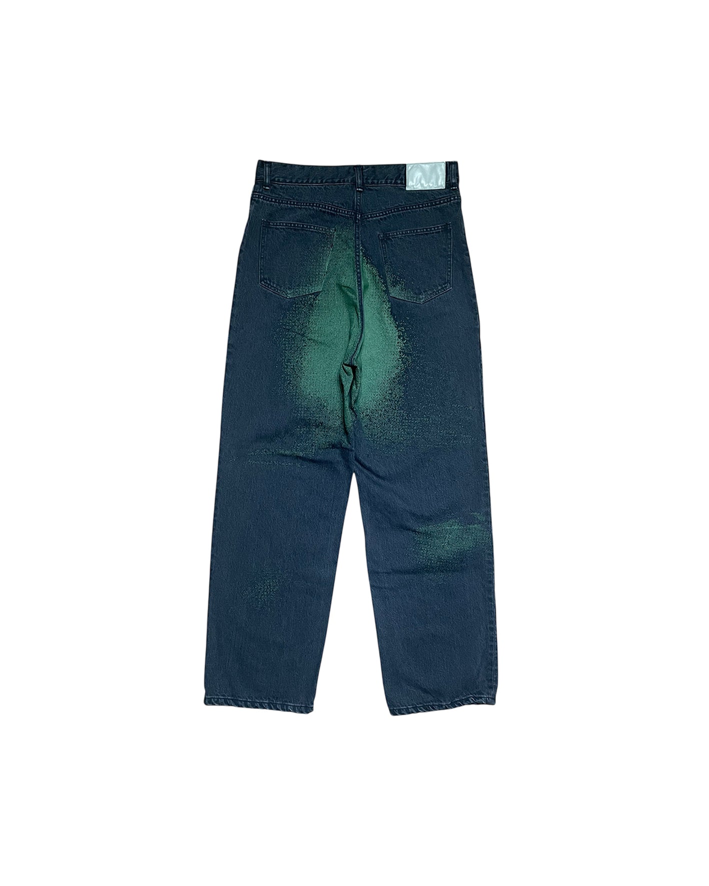 PRINTED WHISKER DENIM