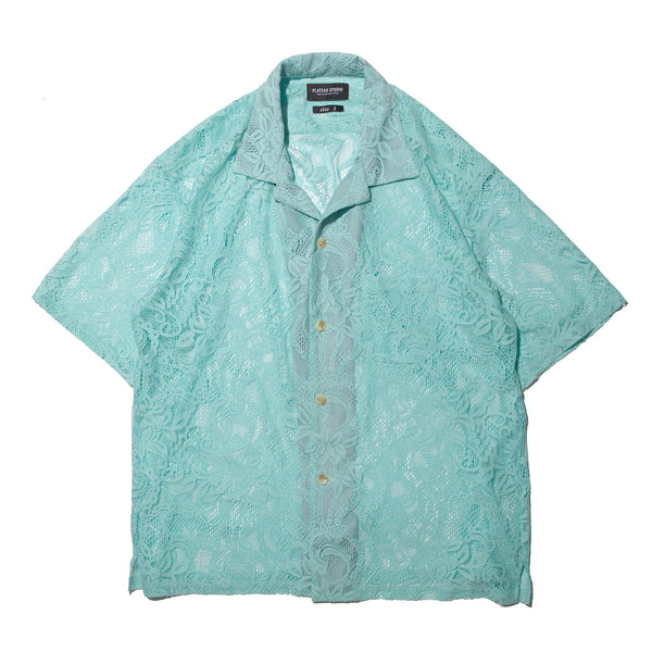 floral lace shirt