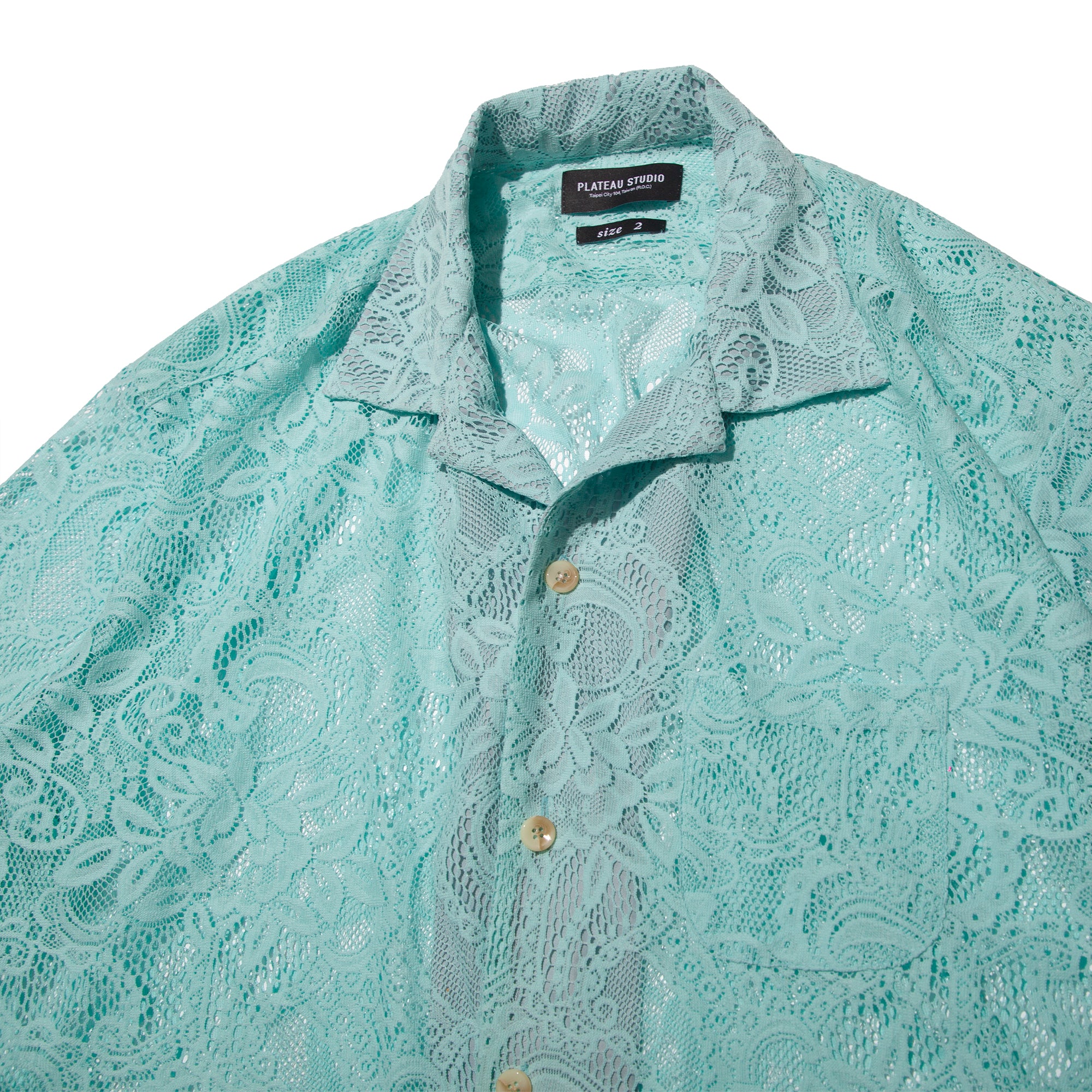 floral lace shirt – PLATEAU STUDIO