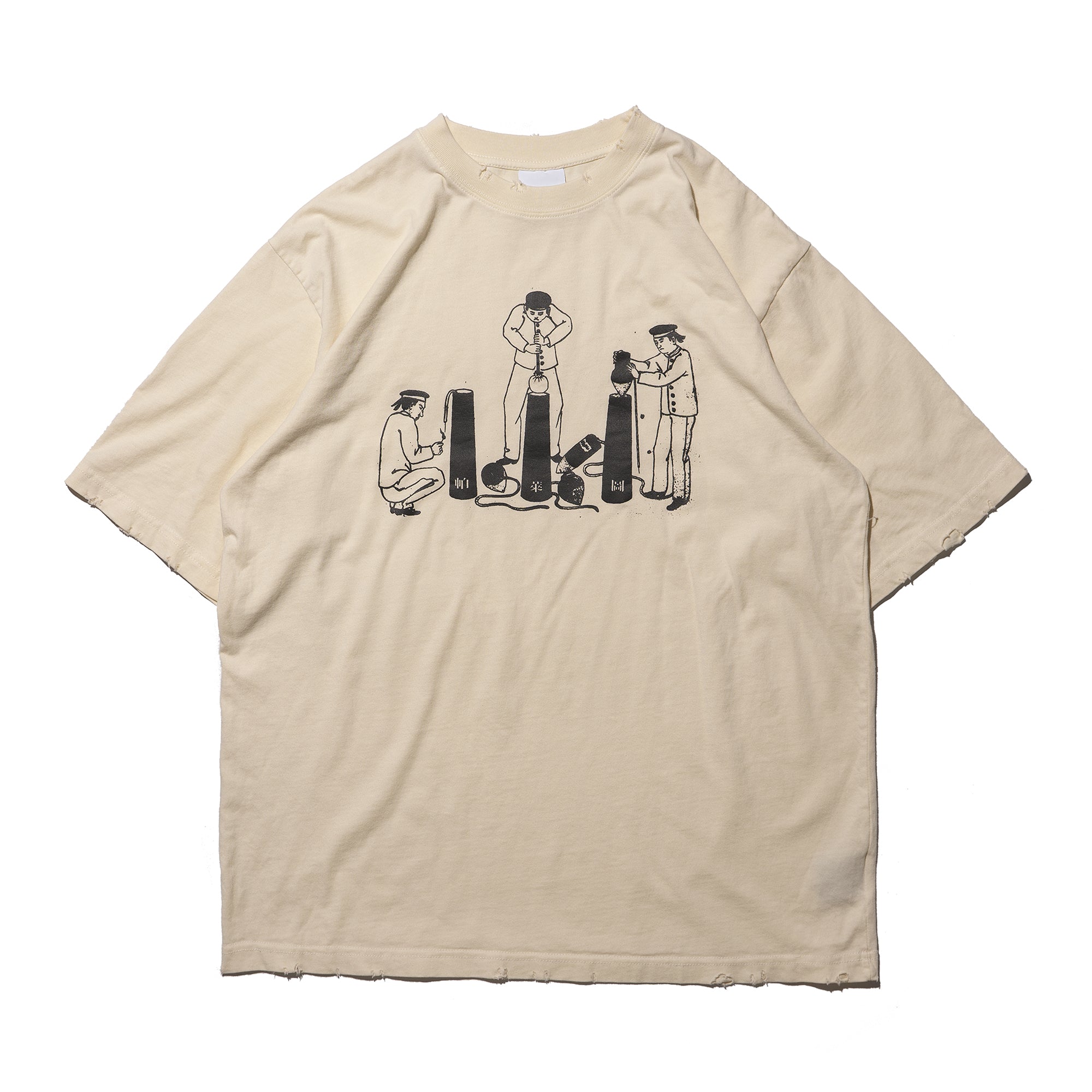 washed tee-02 – PLATEAU STUDIO